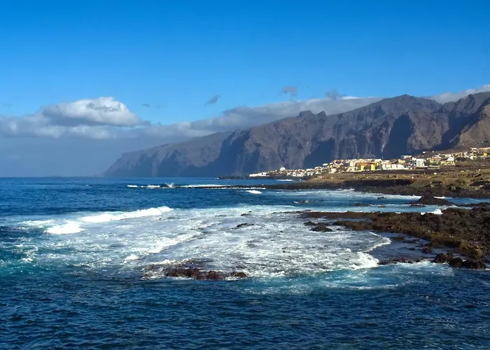 公寓 Alcavista - Garage, Ac, 350m To Ocean, Tv Channels, Sunsets And La Gomera View From Balcony
